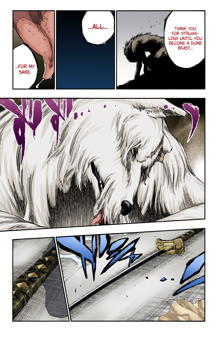 Bleach manga, chapter 558, page 15 of 22