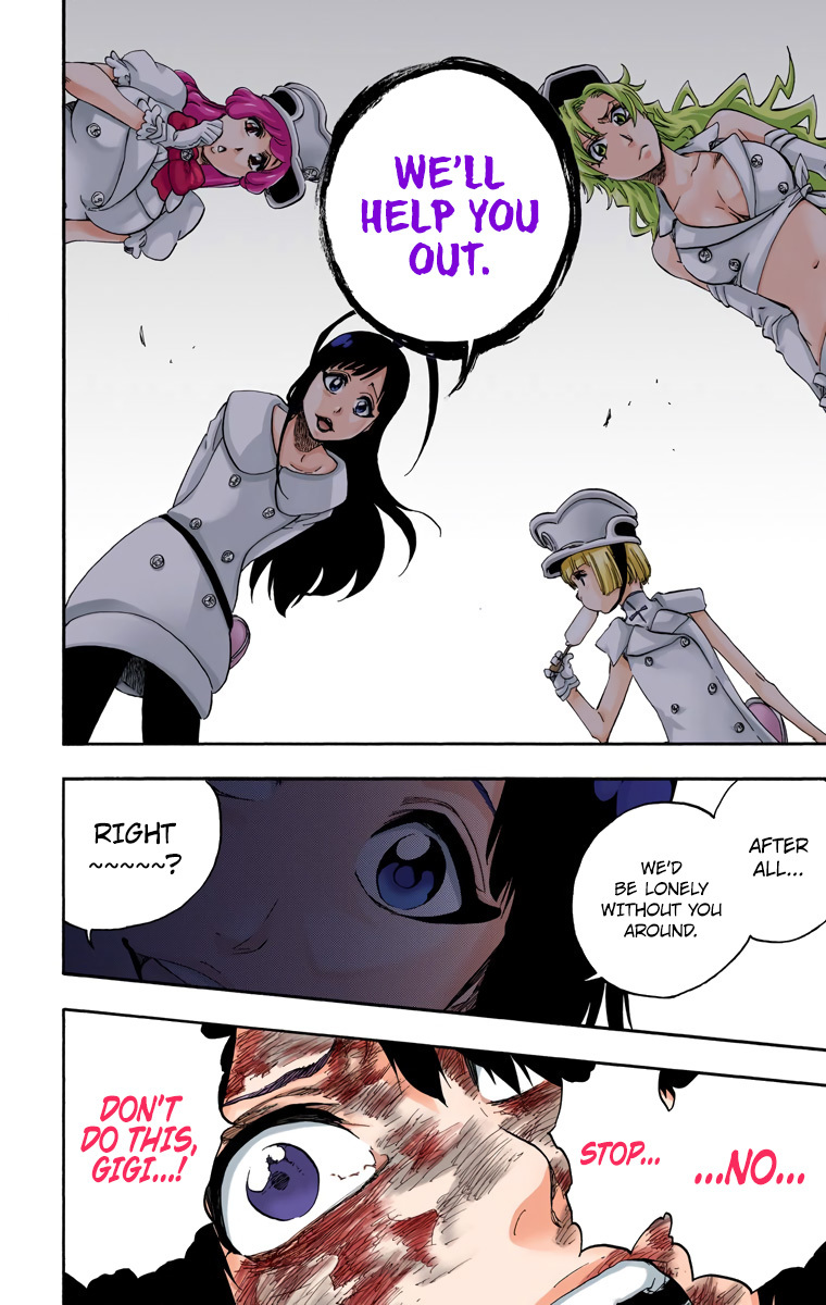 Bleach manga, chapter 558, page 20 of 22