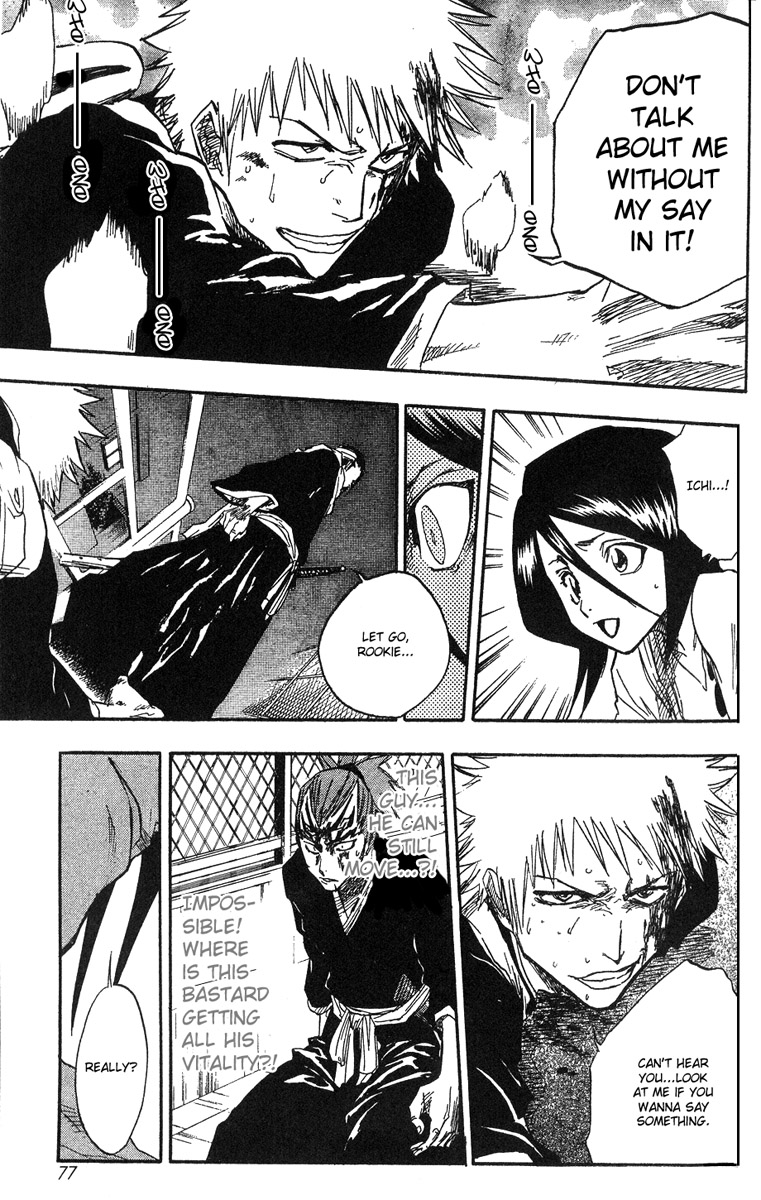 Bleach manga, chapter 56, page 12 of 21