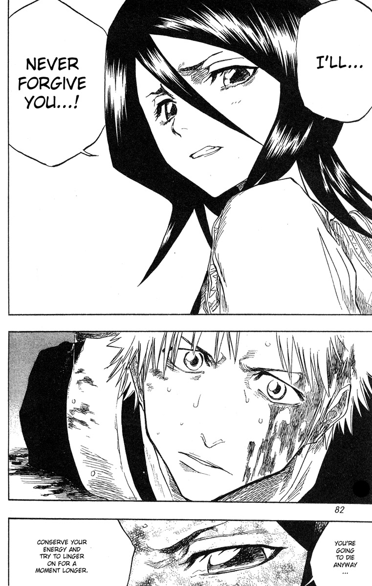 Bleach manga, chapter 56, page 17 of 21