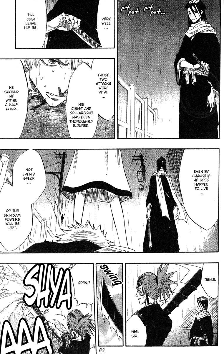 Bleach manga, chapter 56, page 18 of 21