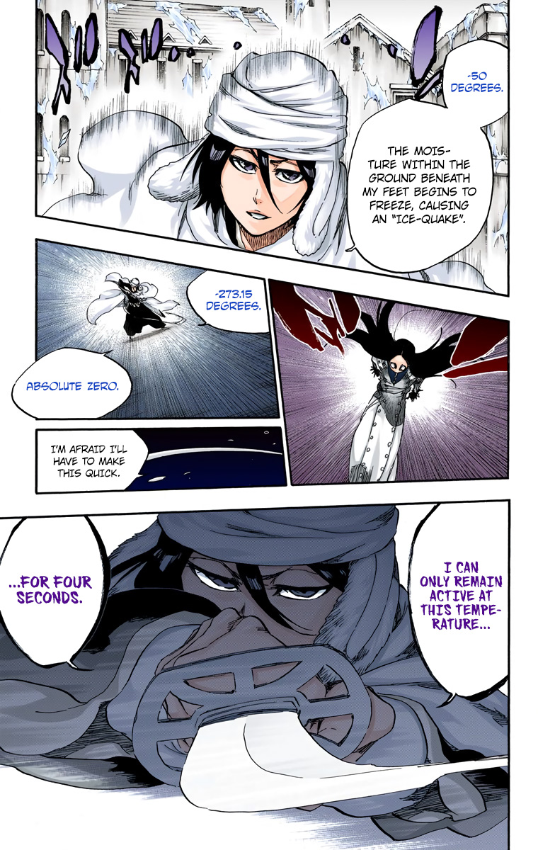 Bleach manga, chapter 567, page 16 of 19