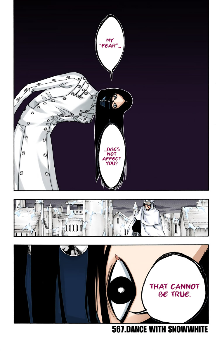 Bleach manga, chapter 567, page 2 of 19