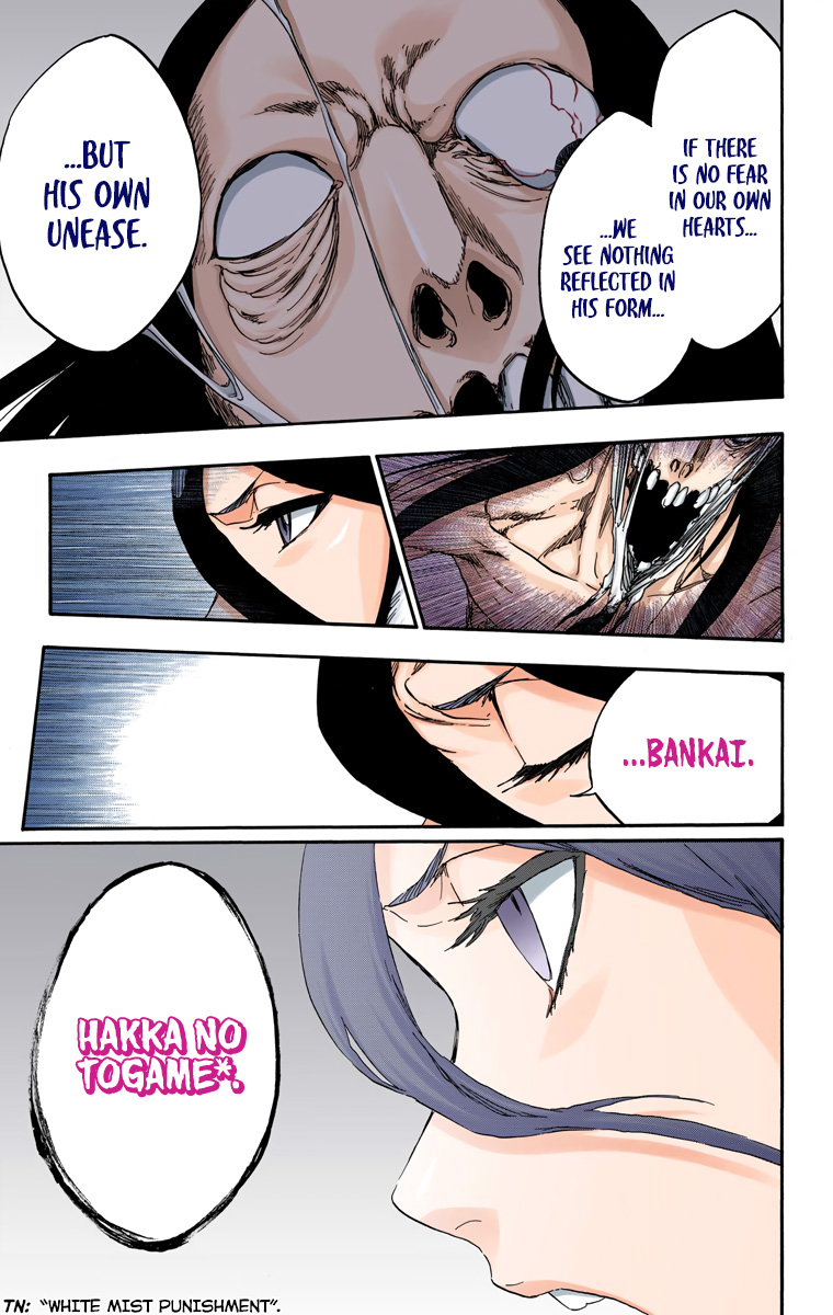 Bleach manga, chapter 569, page 16 of 18