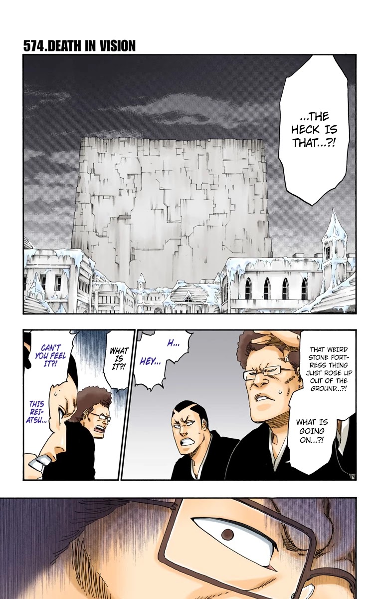 Bleach Chapter 574 page 2 - Chapter 574: Death In Vision