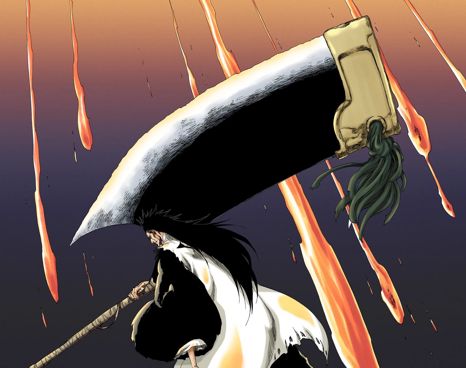 Bleach manga, chapter 577, page 16 of 17