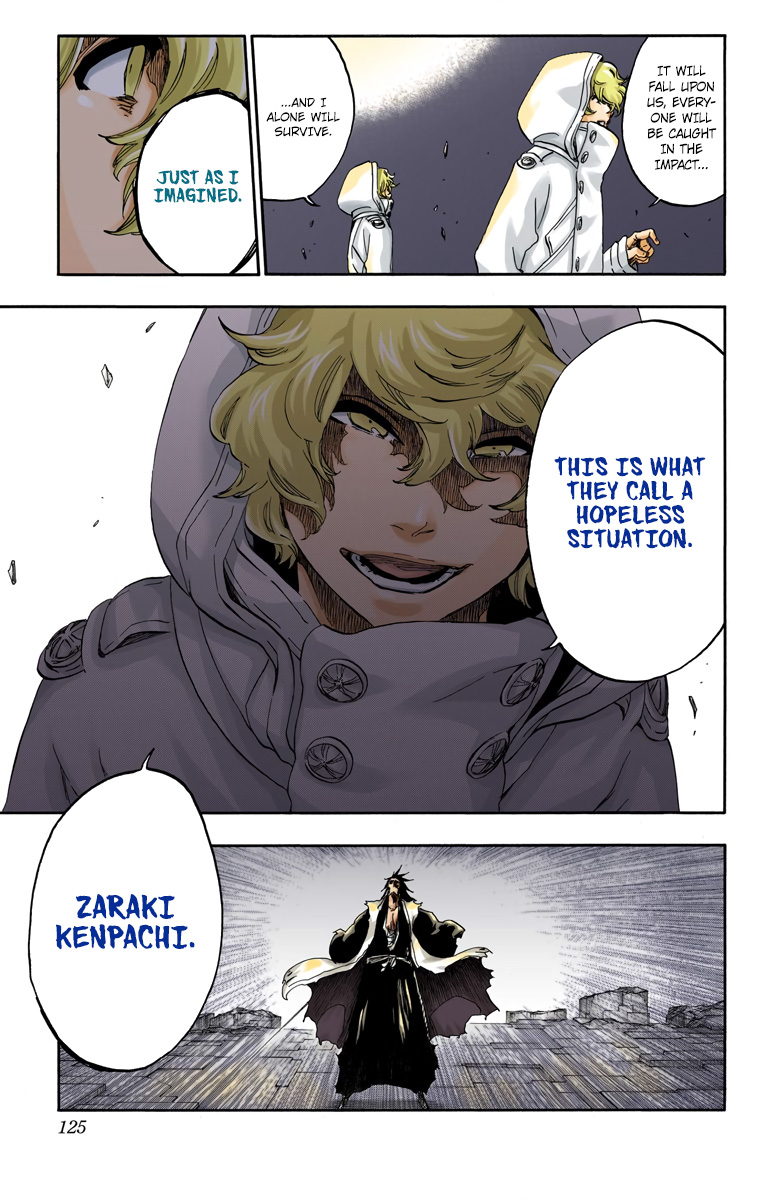 Bleach manga, chapter 577, page 8 of 17