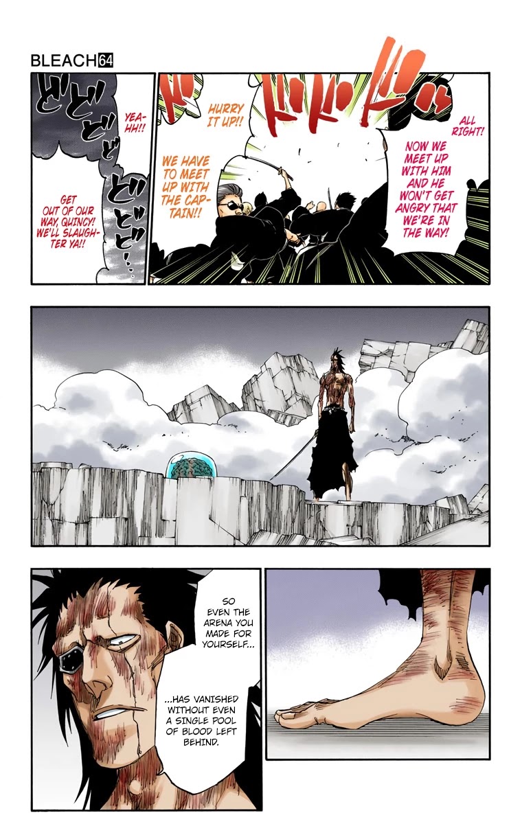 Bleach manga, chapter 579, page 12 of 19
