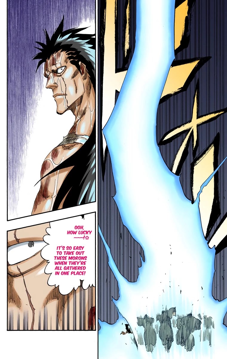 Bleach manga, chapter 579, page 17 of 19