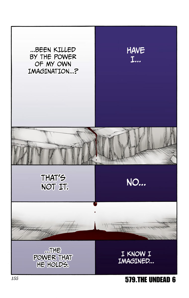 Bleach manga, chapter 579, page 2 of 19