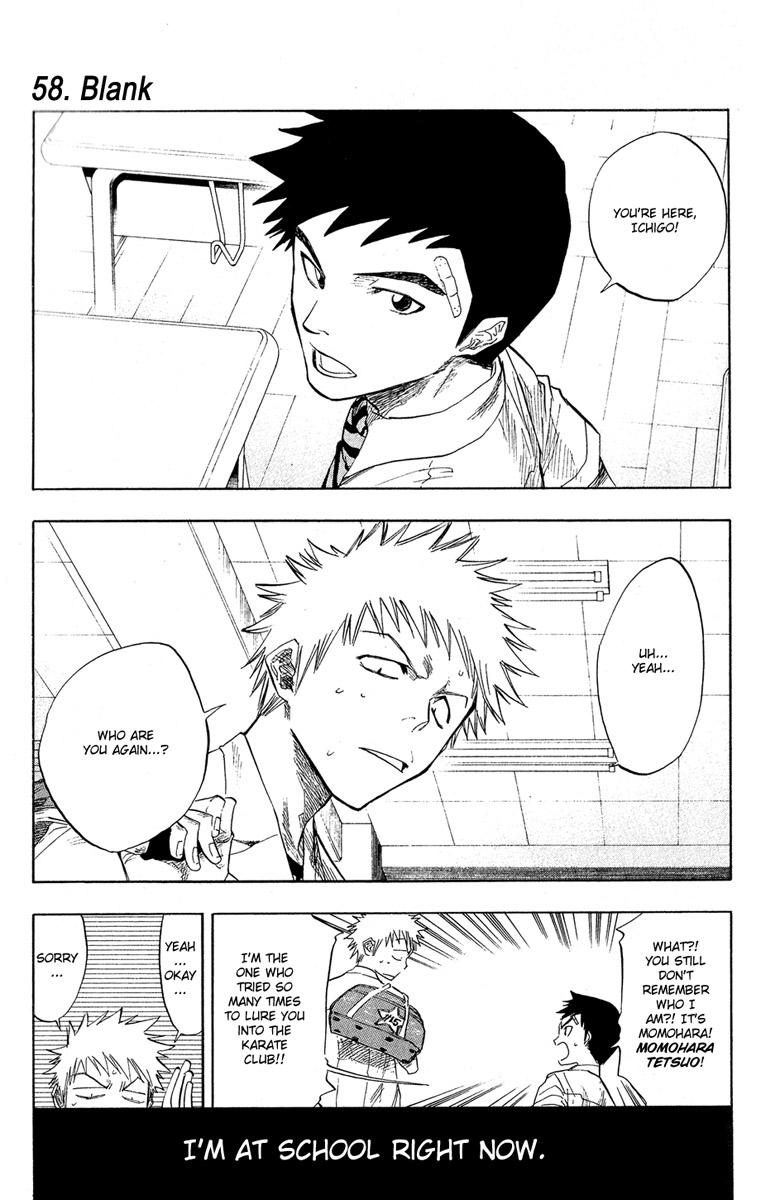 Bleach Chapter 58 page 2 - Chapter 58: Blank