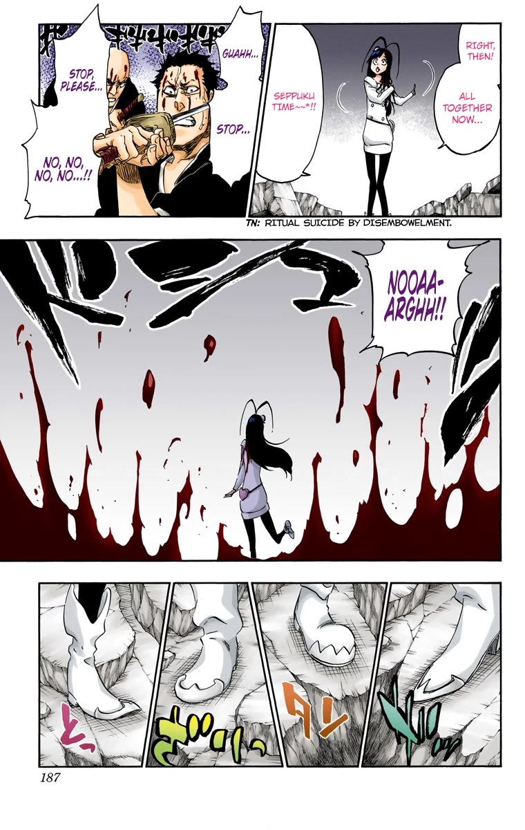 Bleach manga, chapter 580, page 16 of 24