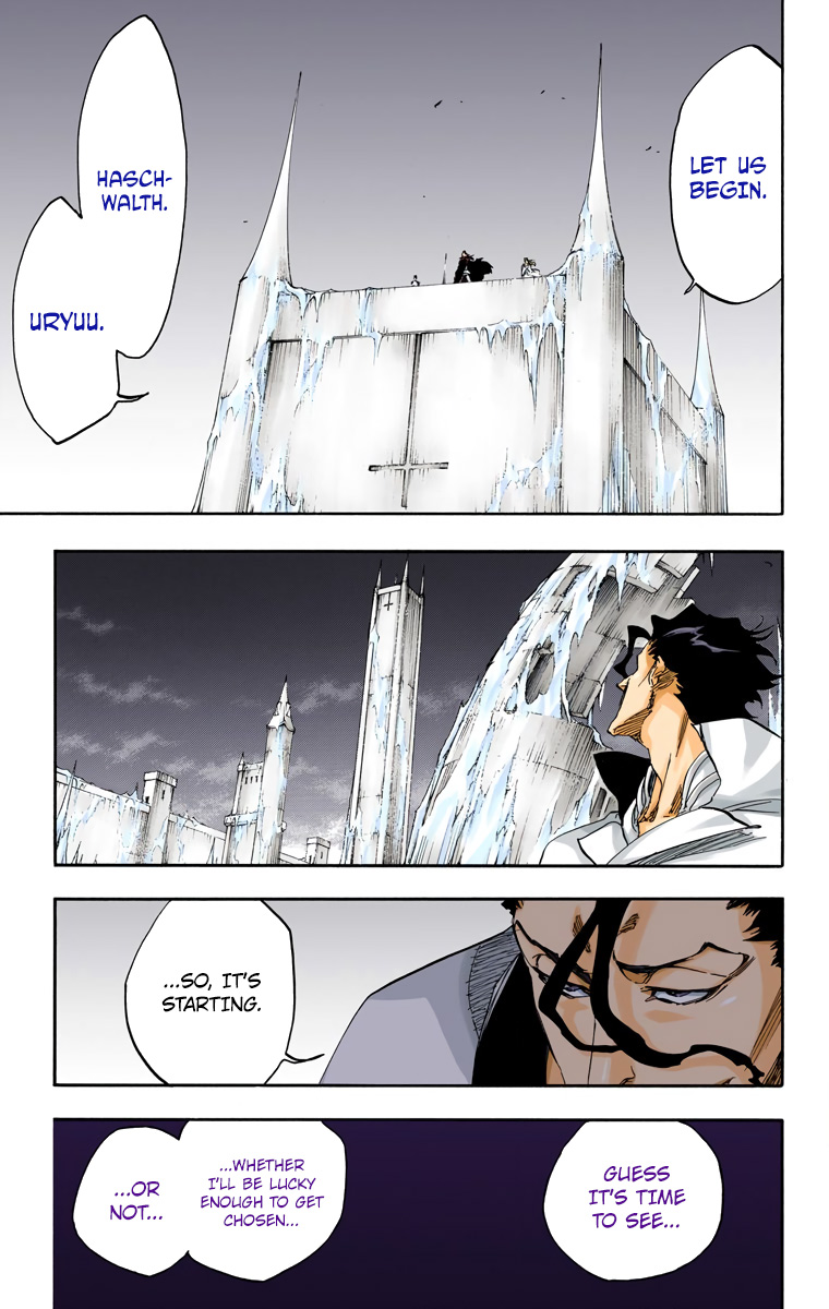 Bleach manga, chapter 582, page 18 of 19