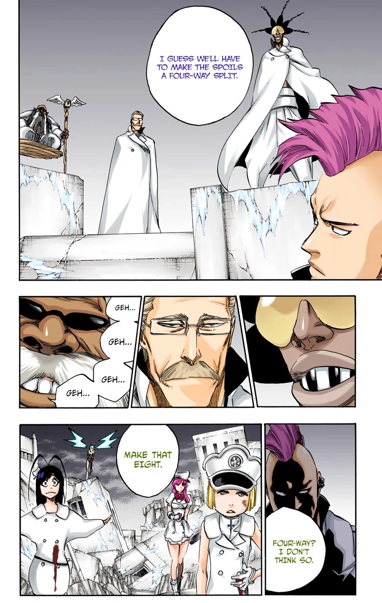 Bleach manga, chapter 584, page 15 of 19
