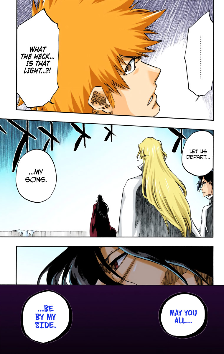 Bleach manga, chapter 584, page 18 of 19