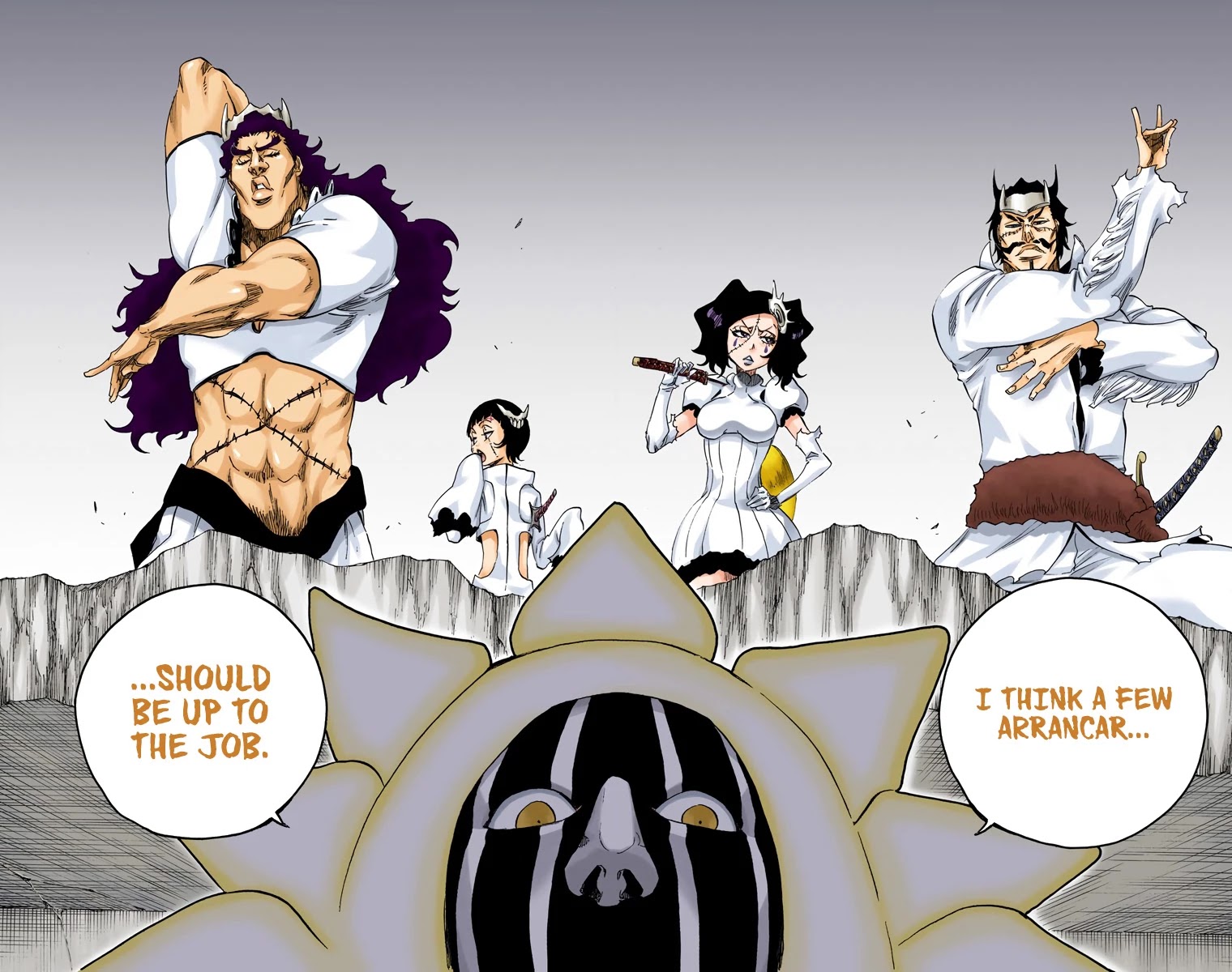 Bleach manga, chapter 590, page 17 of 18