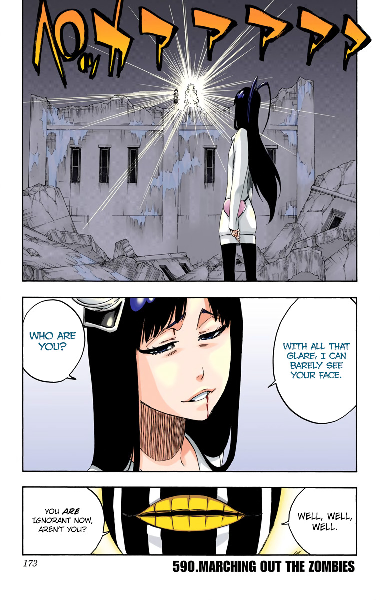 Bleach manga, chapter 590, page 2 of 18