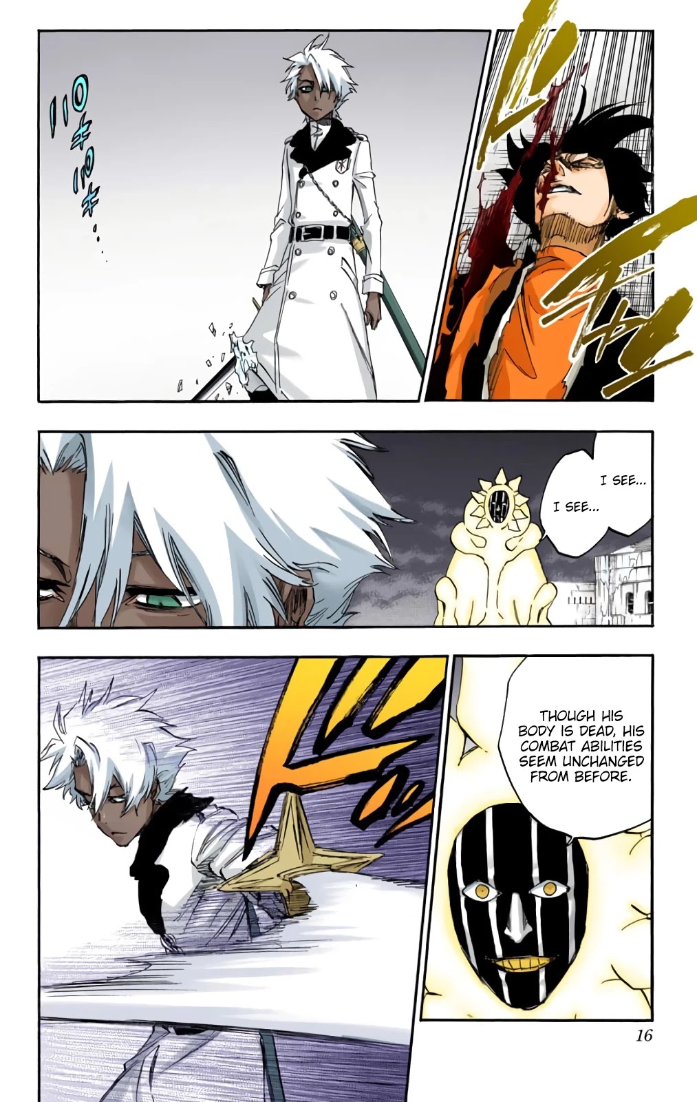 Bleach manga, chapter 592, page 11 of 19