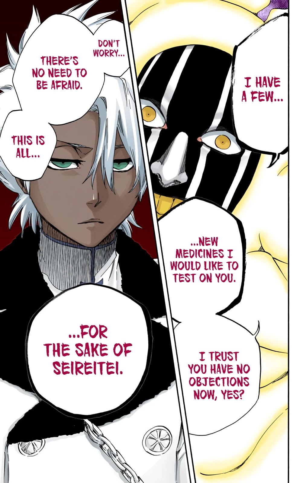 Bleach manga, chapter 592, page 18 of 19