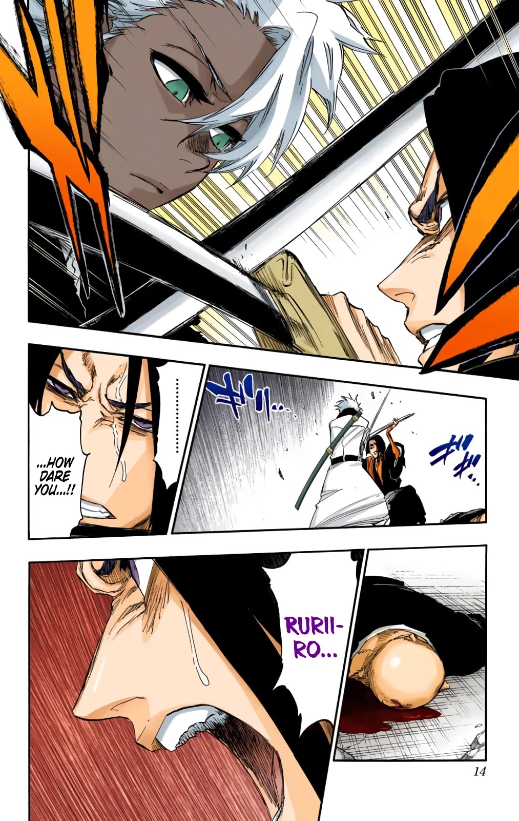 Bleach manga, chapter 592, page 9 of 19