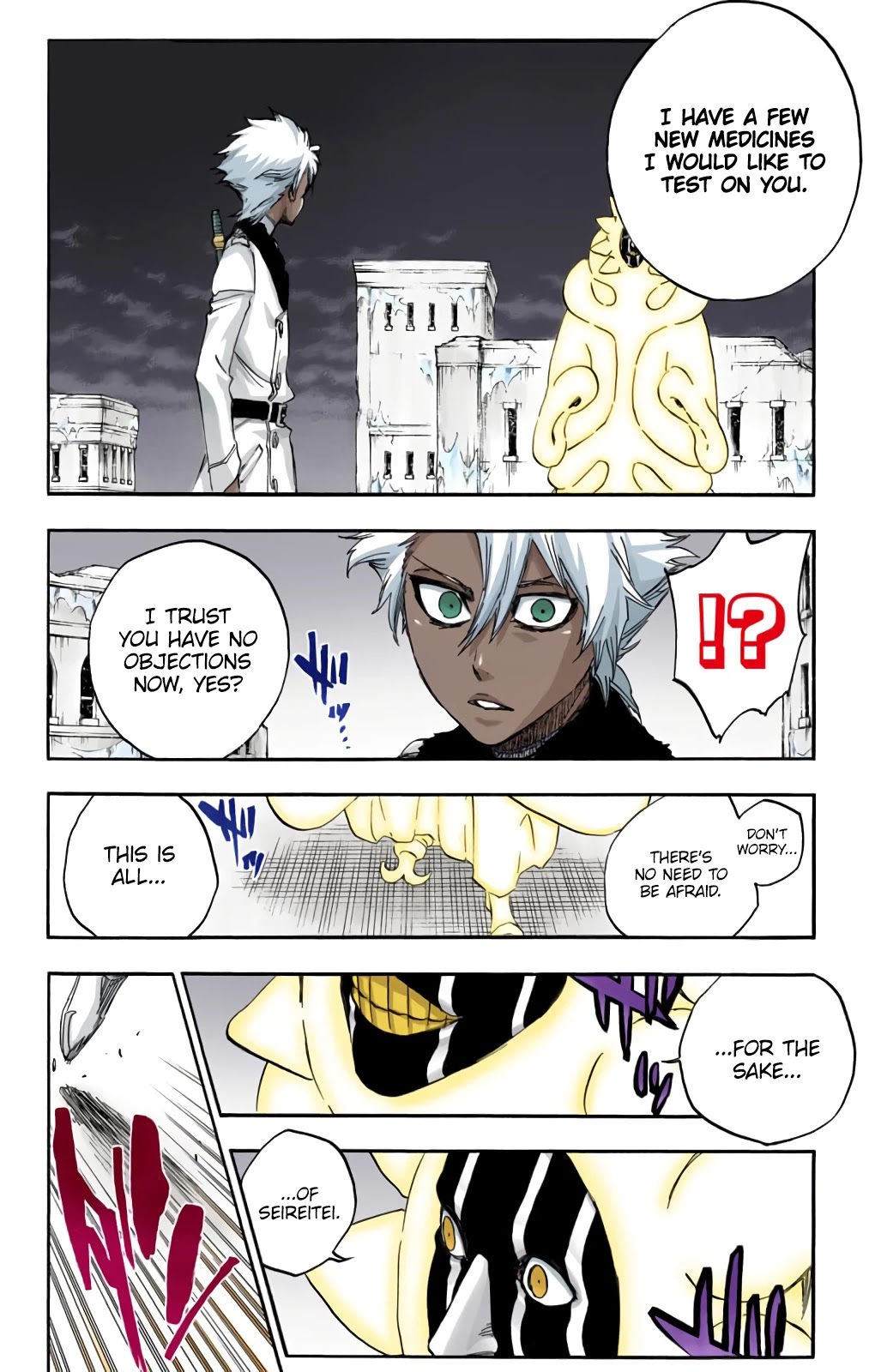 Bleach manga, chapter 593, page 10 of 18