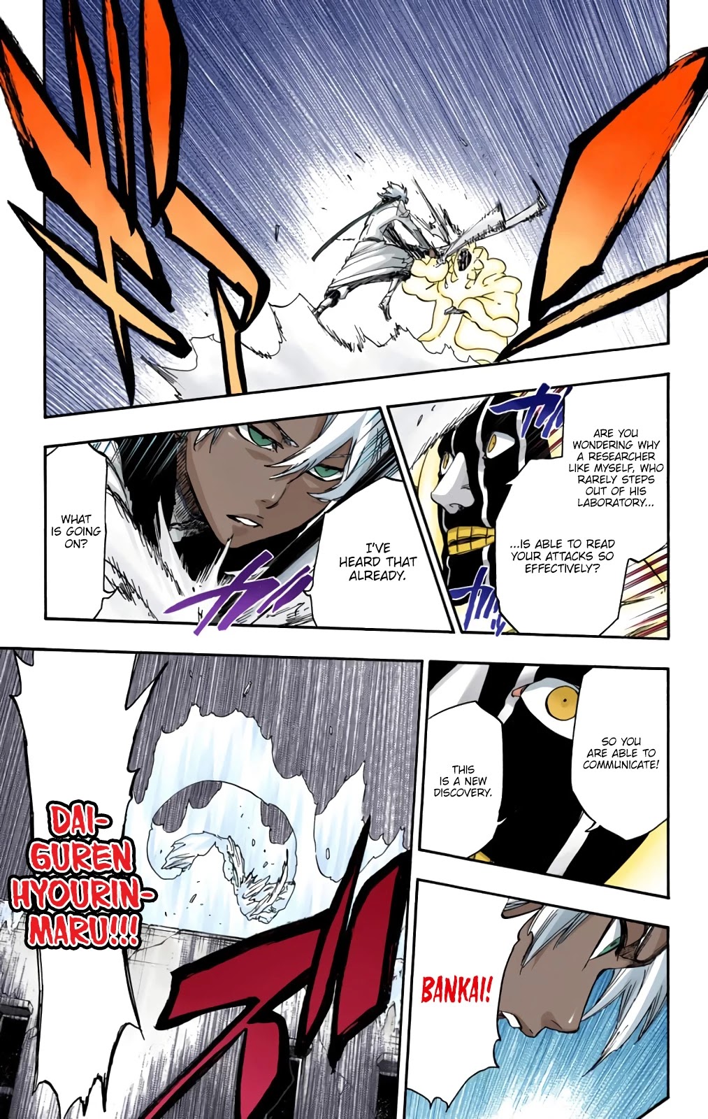 Bleach manga, chapter 593, page 11 of 18