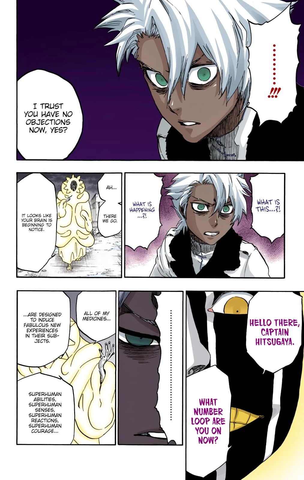 Bleach manga, chapter 593, page 14 of 18
