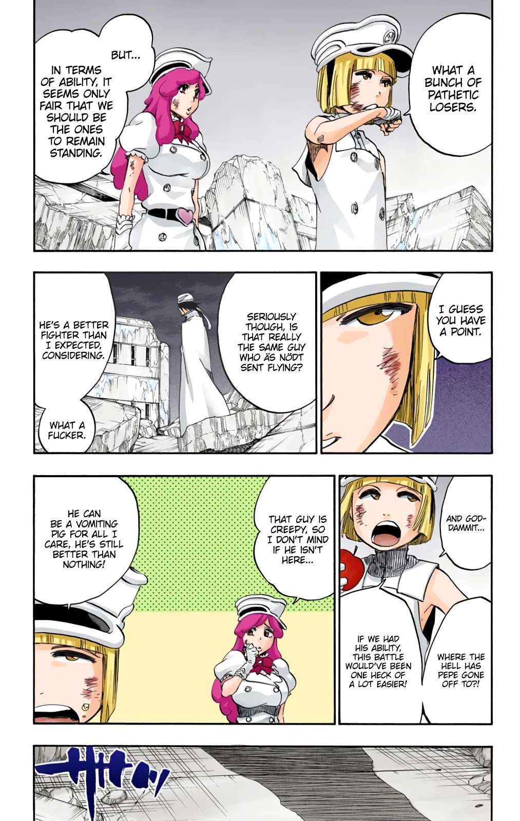 Bleach manga, chapter 594, page 10 of 19