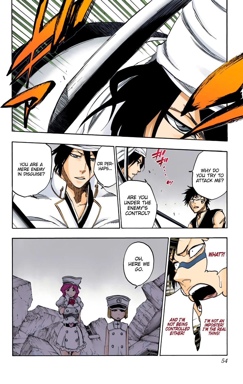 Bleach manga, chapter 594, page 13 of 19