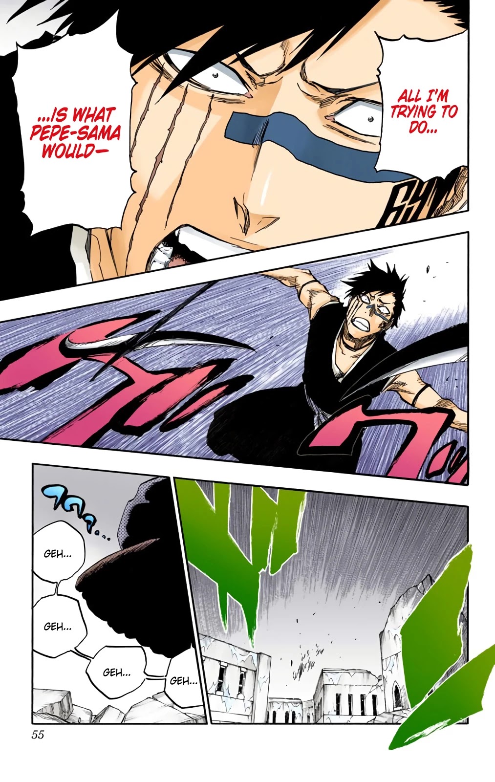 Bleach manga, chapter 594, page 14 of 19