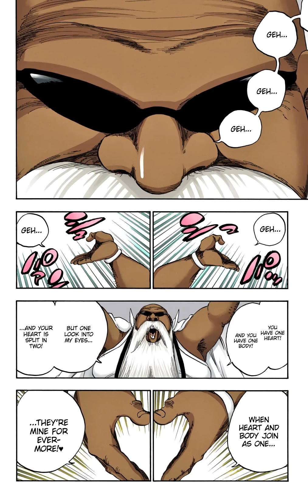 Bleach manga, chapter 594, page 15 of 19
