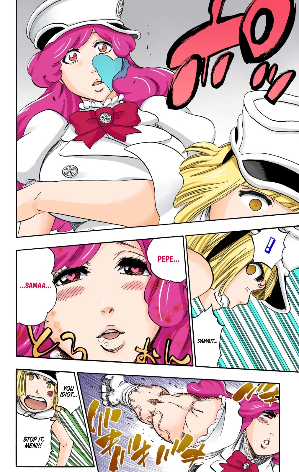 Bleach manga, chapter 594, page 17 of 19