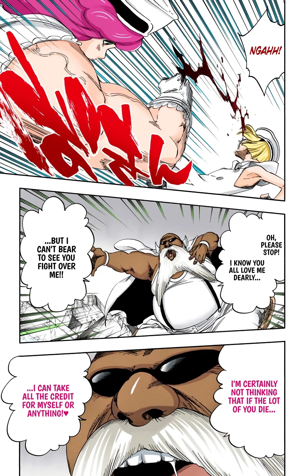 Bleach manga, chapter 594, page 18 of 19