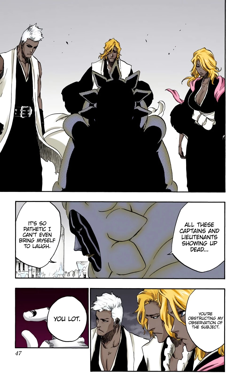 Bleach manga, chapter 594, page 6 of 19