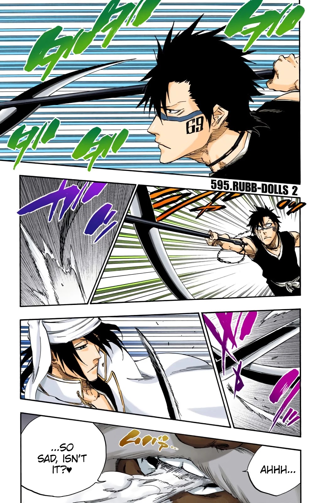 Bleach manga, chapter 595, page 1 of 18
