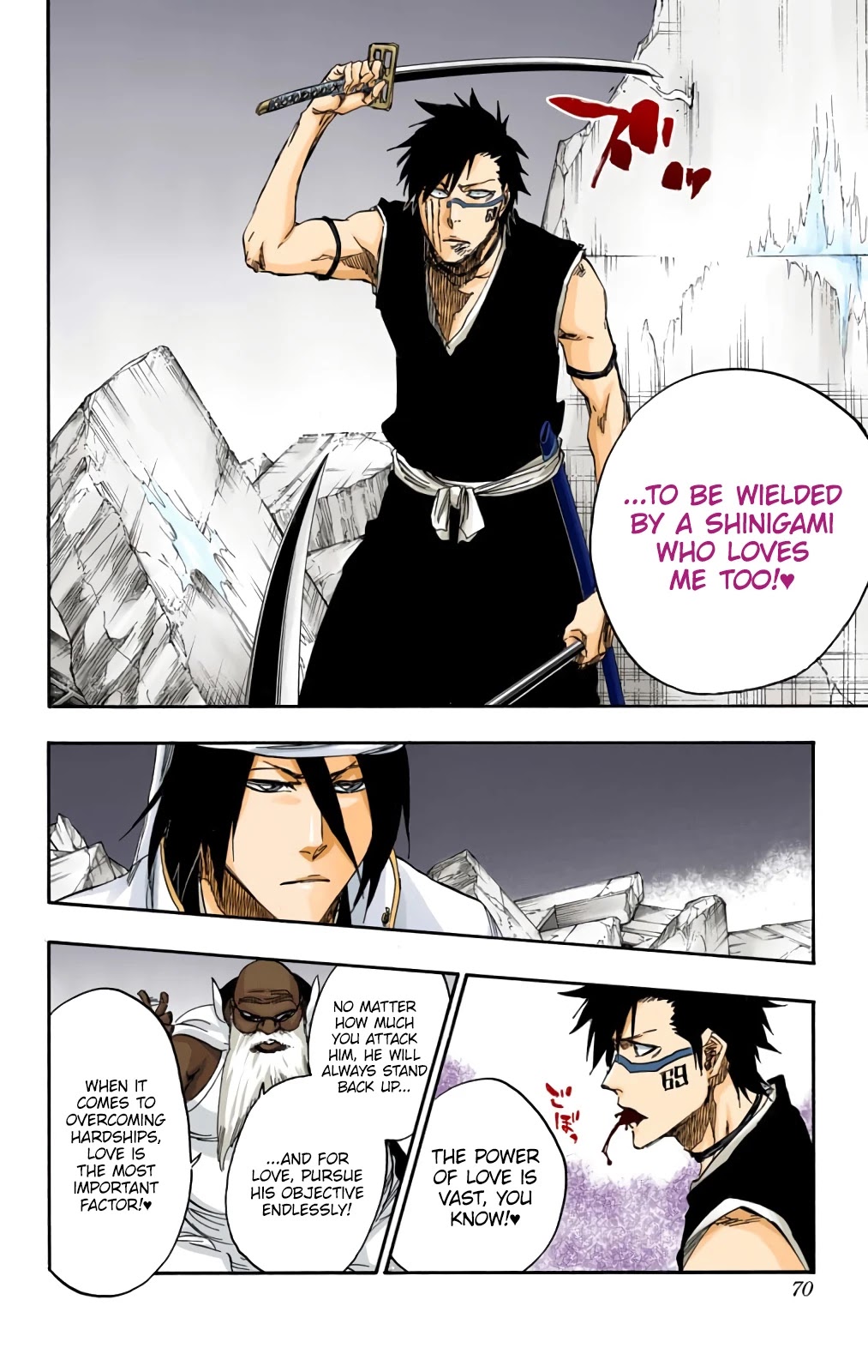 Bleach manga, chapter 595, page 10 of 18