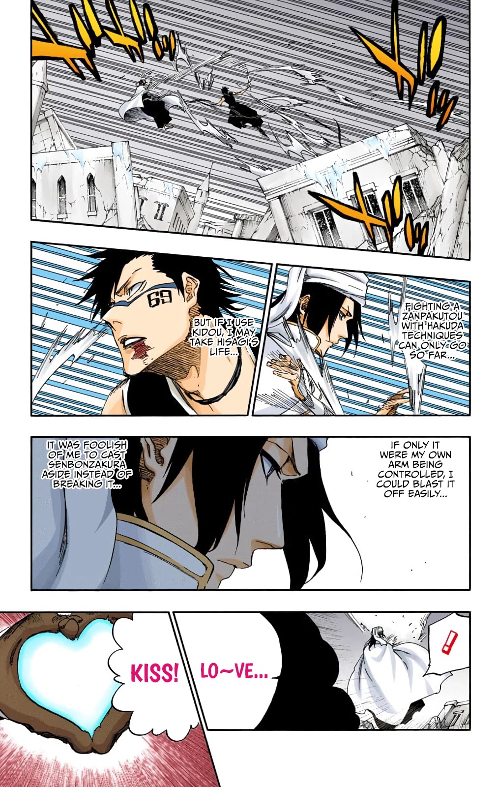 Bleach manga, chapter 595, page 11 of 18