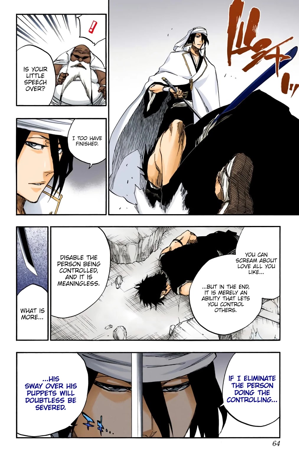 Bleach manga, chapter 595, page 4 of 18