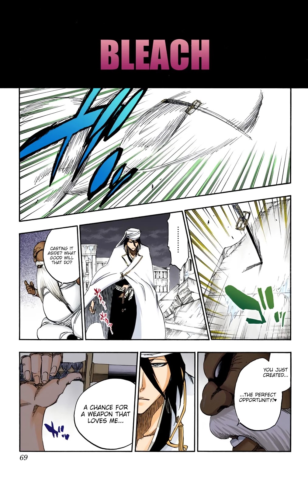 Bleach manga, chapter 595, page 9 of 18