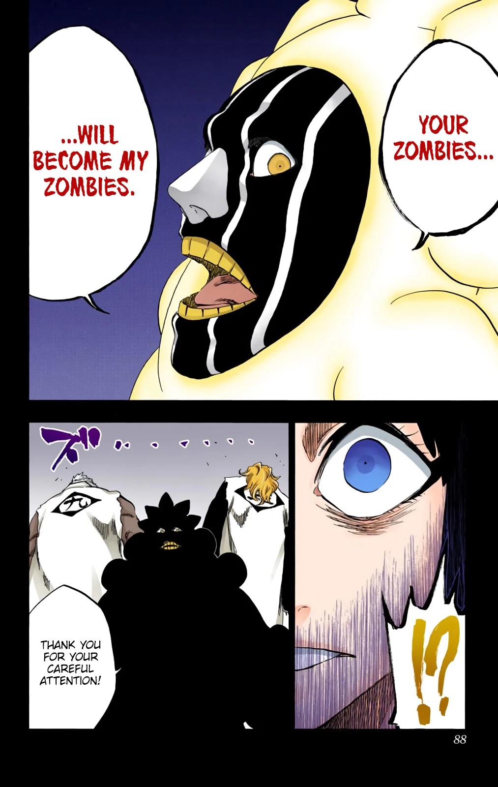 Bleach manga, chapter 596, page 10 of 18