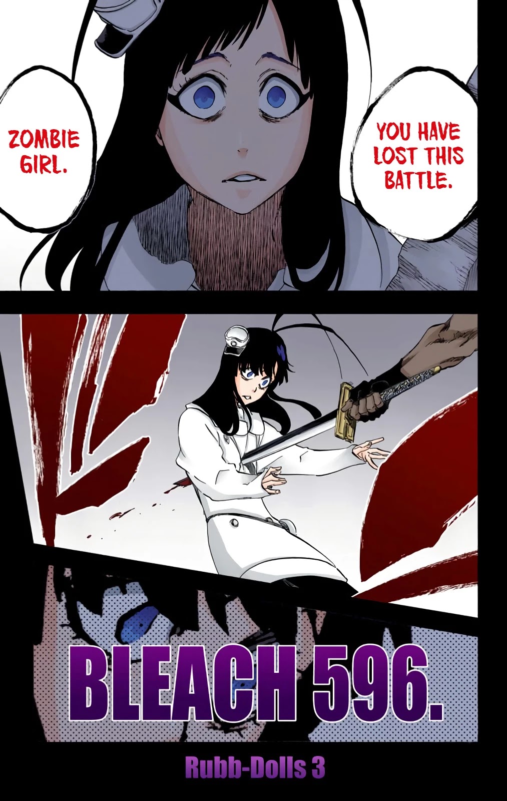 Bleach manga, chapter 596, page 11 of 18