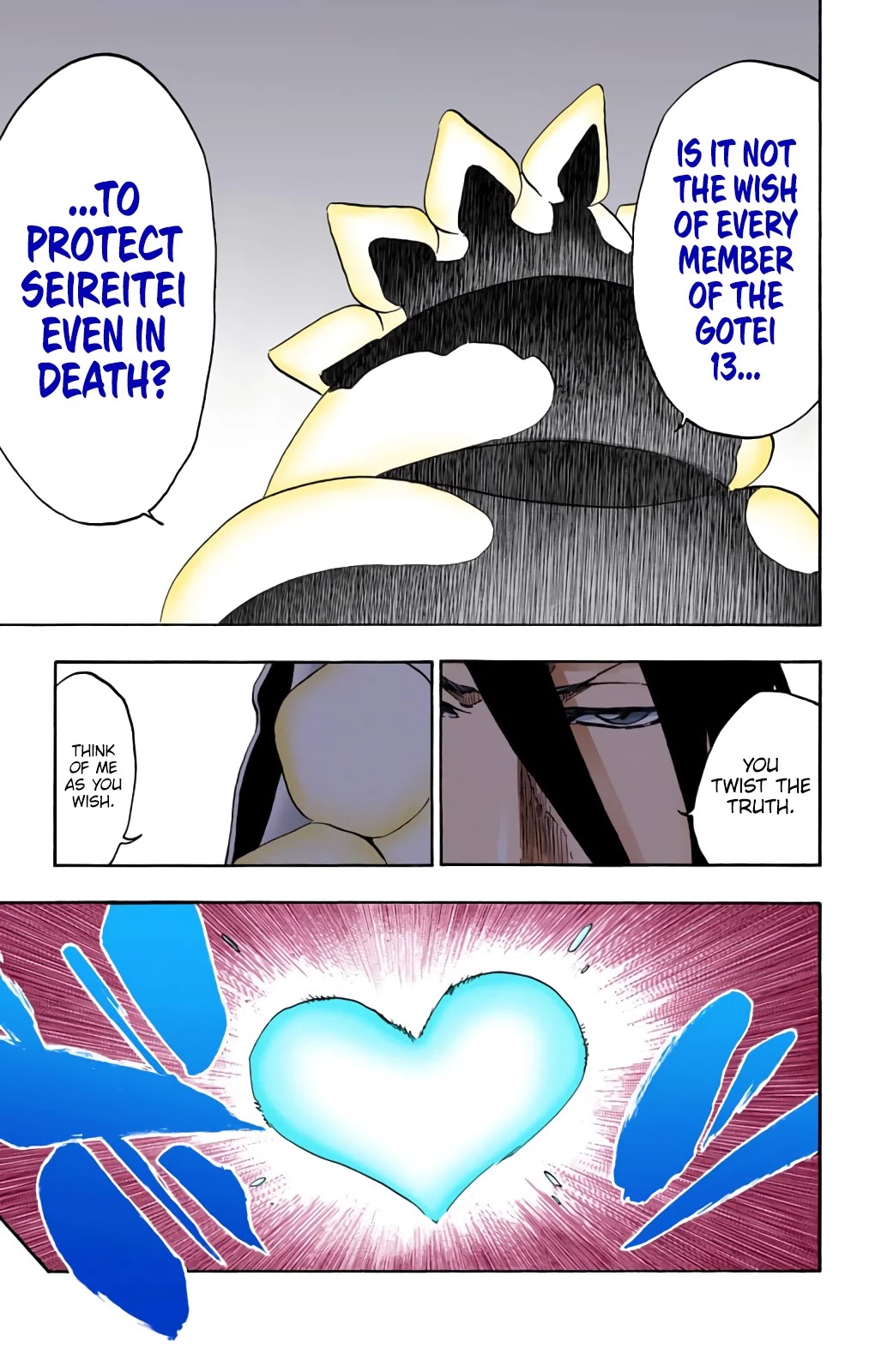 Bleach manga, chapter 596, page 13 of 18