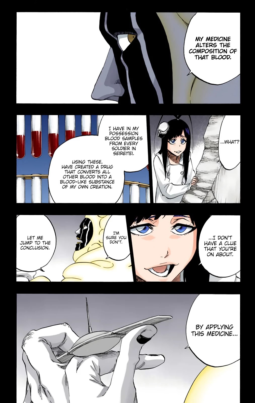 Bleach manga, chapter 596, page 9 of 18