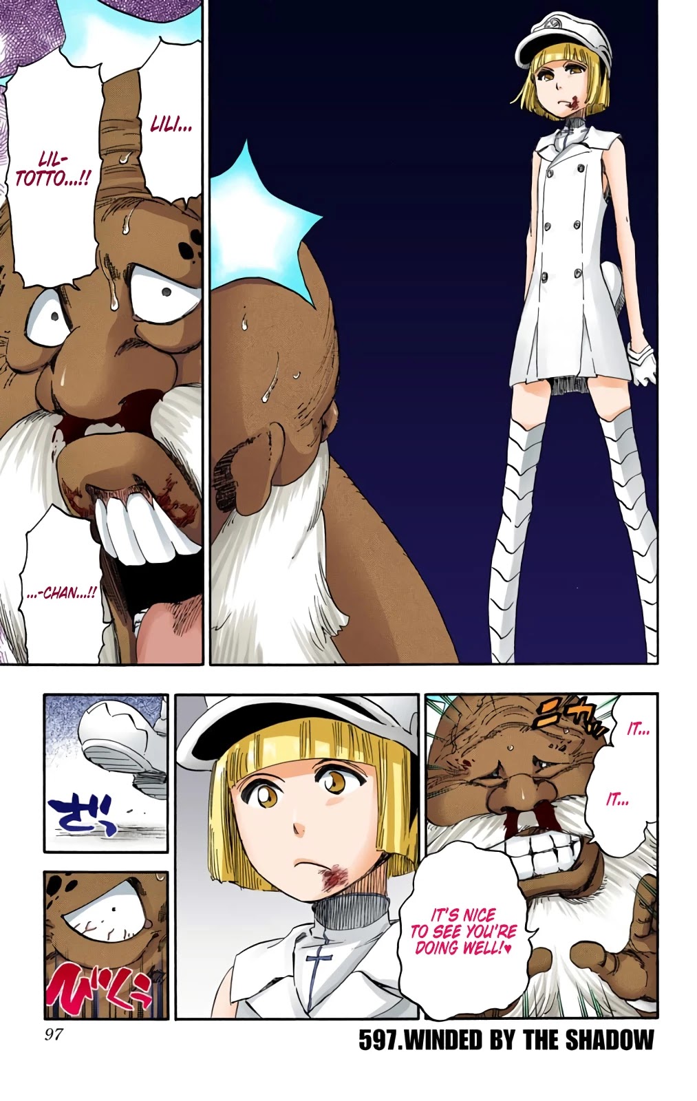 Bleach manga, chapter 597, page 1 of 17