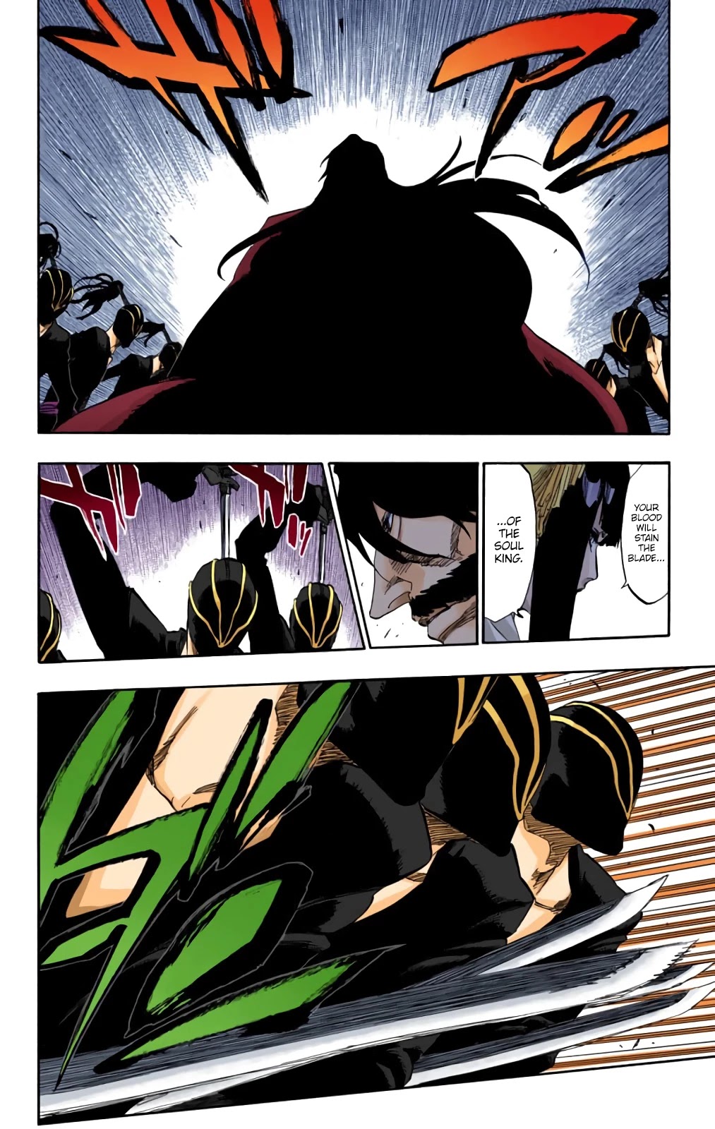 Bleach manga, chapter 597, page 11 of 17