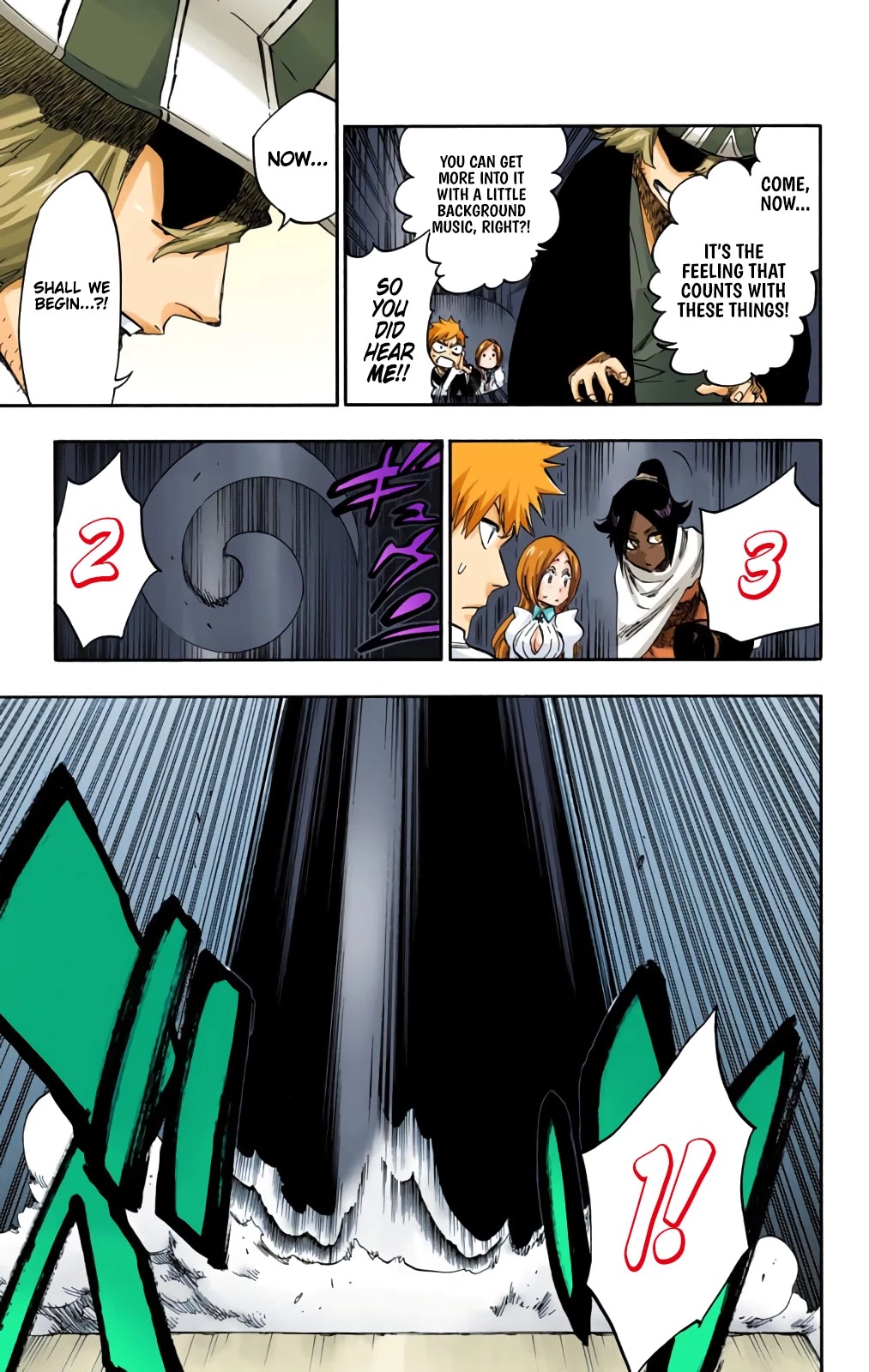 Bleach manga, chapter 597, page 16 of 17