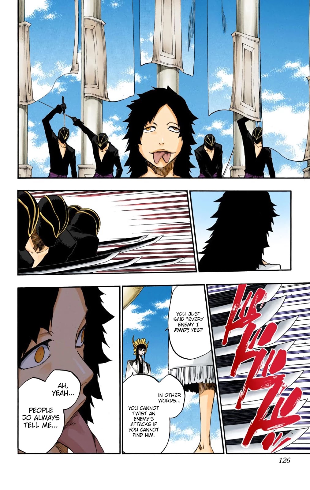 Bleach manga, chapter 598, page 12 of 18