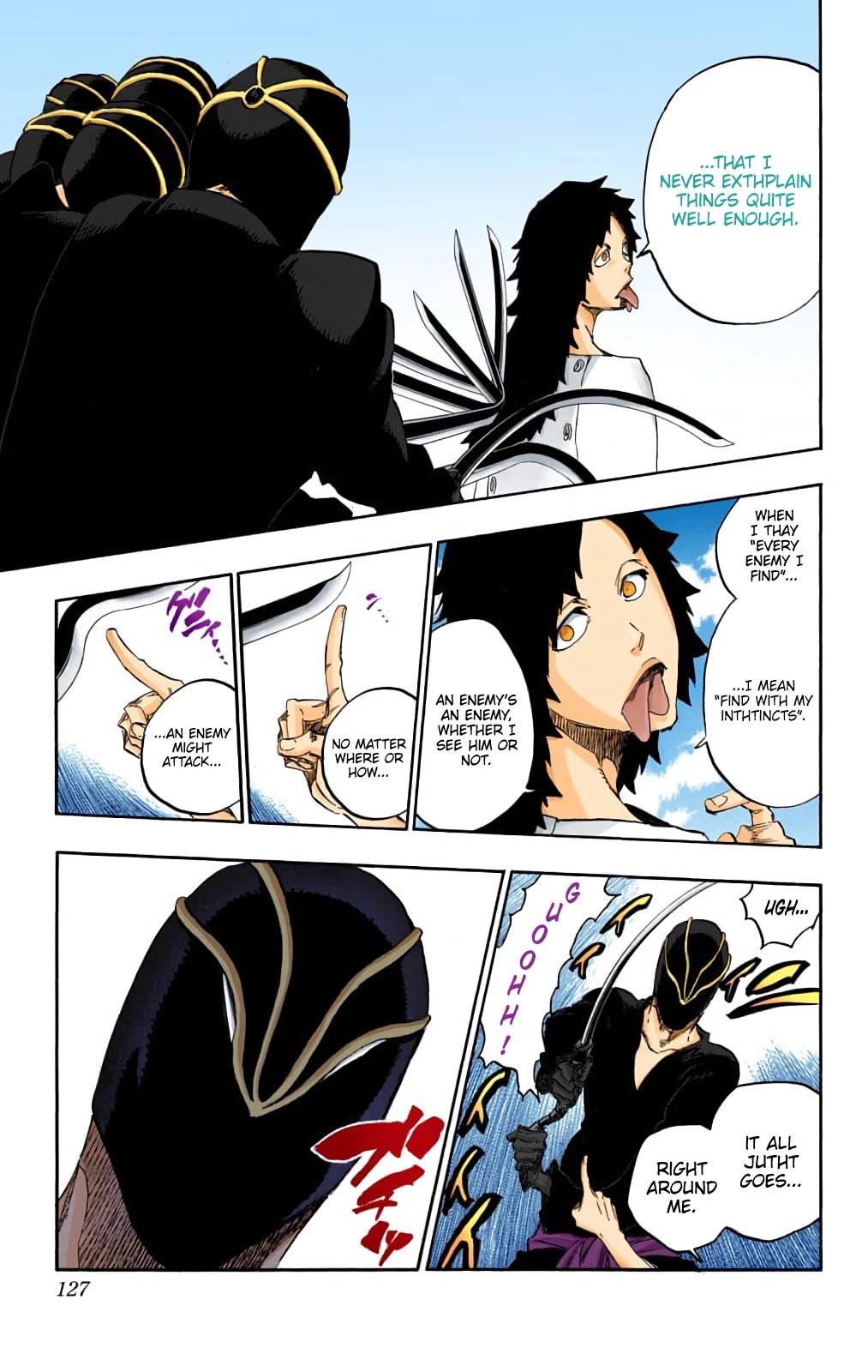Bleach manga, chapter 598, page 13 of 18