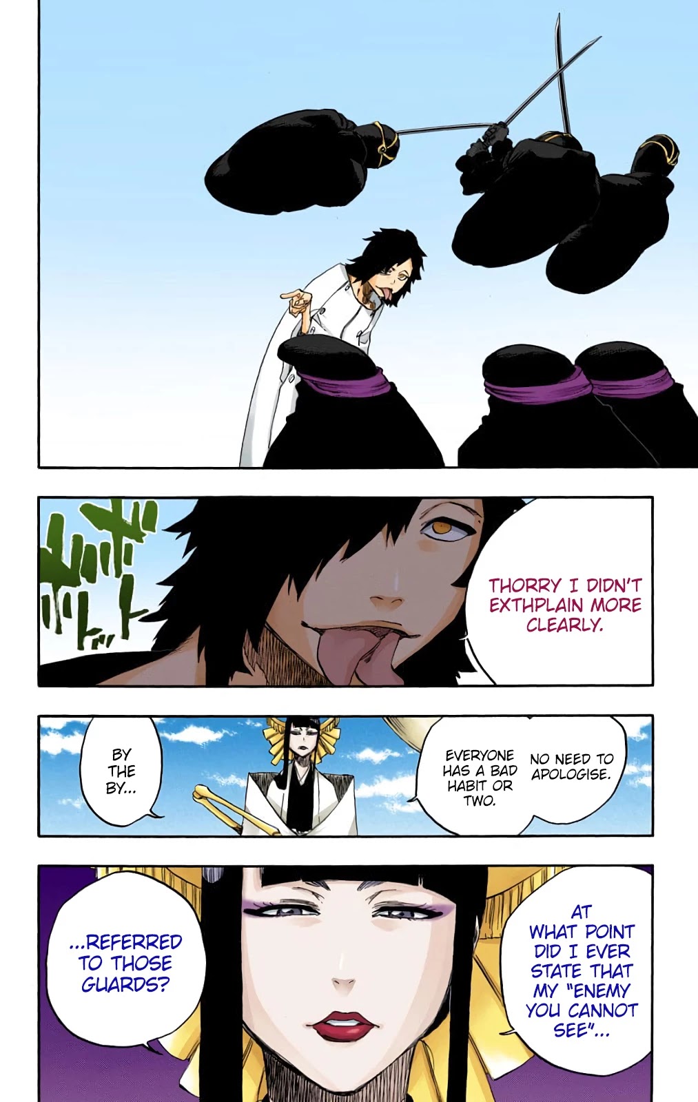 Bleach manga, chapter 598, page 14 of 18