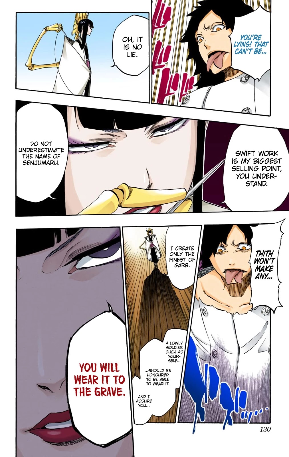 Bleach manga, chapter 598, page 16 of 18